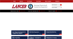 Desktop Screenshot of lancerbeverage.com